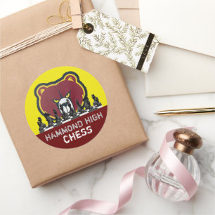 HAMMOND HIGH CHESS Sticker