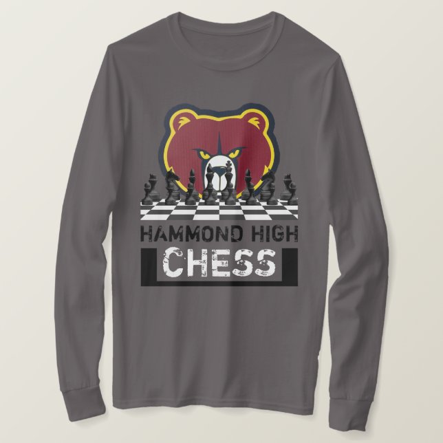 HAMMOND HIGH CHESS T-Shirt (Design Front)