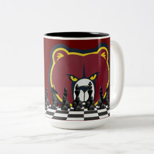 HAMMOND HIGH CHESS Two-Tone COFFEE MUG