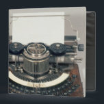 Hammond typewriter, with the ideal keyboard 3 ring binder<br><div class="desc">English School's Hammond typewriter, with the ideal keyboard, c.1895 located at a Private Collection.</div>