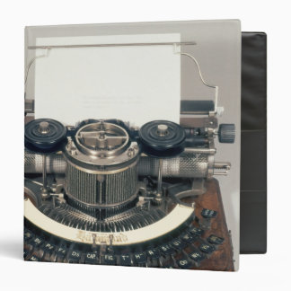 Hammond typewriter, with the ideal keyboard 3 ring binder