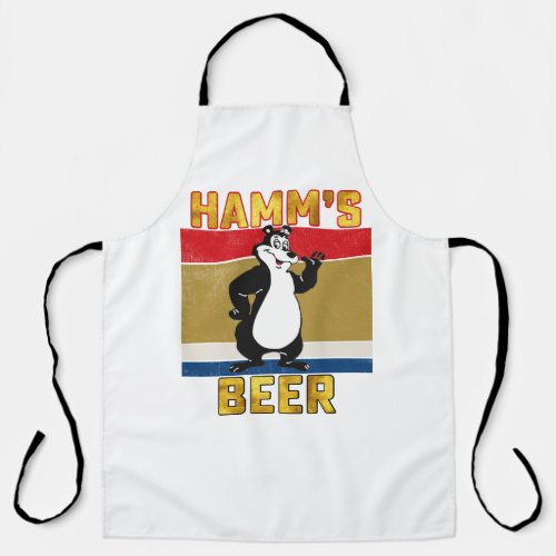 Hamms Beer Vintage _ Hamms Beer Bear T_Shirt  Apron