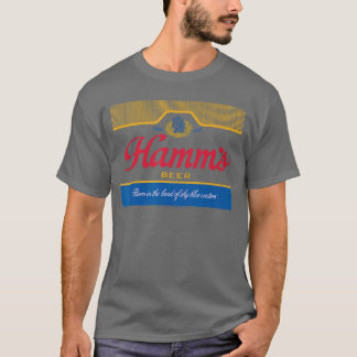 Hamms Vintage Classic Color Beer Label T-Shirt