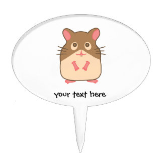 Hammy Hamster Cake Topper