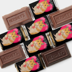  Hammy Valentine’s editable  Hershey's Miniatures