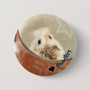 Hammyville - Cute Hamster Button