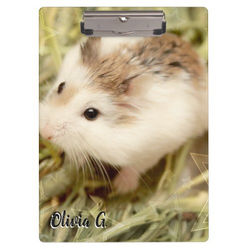 Hammyville _ Cute Hamster Clipboard