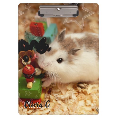 Hammyville _ Cute Hamster Clipboard