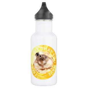 Hammyville - Cute Hamster Customized Your Own Water Bottle