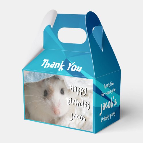 Hammyville _ Cute Hamster Favor Boxes