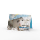 Hammyville - Cute Hamster Get Well Soon Card Hammyville - Cute Hamster Get Well Soon Card