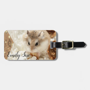 Hammyville - Cute Hamster Luggage Tag