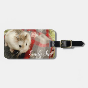 Hammyville - Cute Hamster Luggage Tag