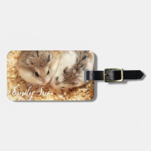 Hammyville - Cute Hamster Luggage Tag