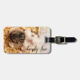 Hammyville - Cute Hamster Luggage Tag