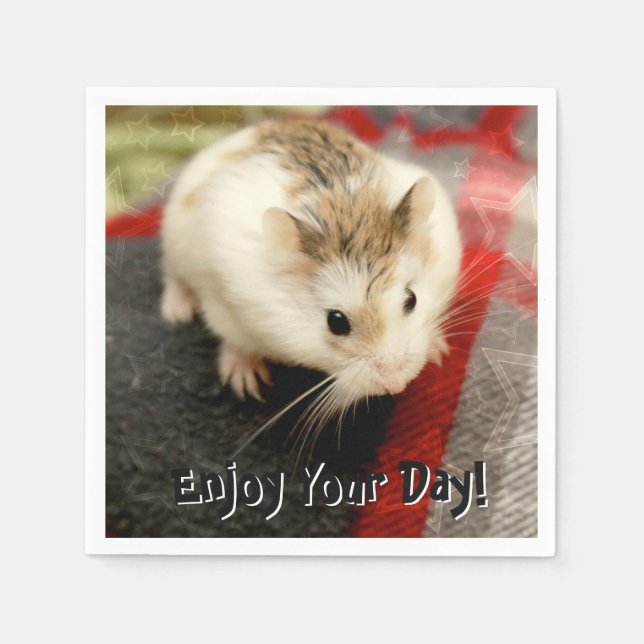 Hammyville - Cute Hamster Napkins (Front)