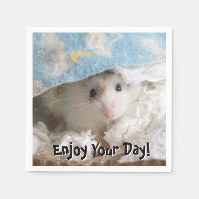Hammyville - Cute Hamster Napkins (Front)