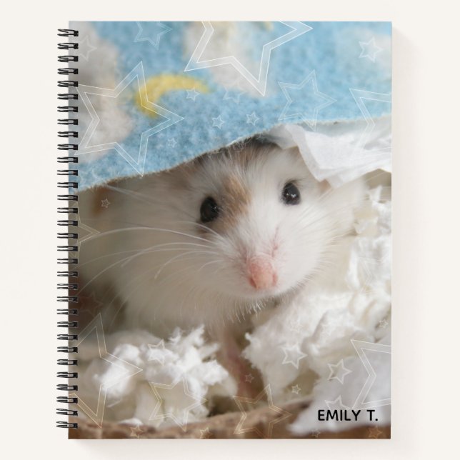 Hammyville - Cute Hamster Notebook (Front)