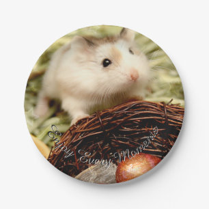 Hammyville - Cute Hamster Paper Plates