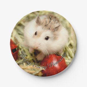 Hammyville - Cute Hamster Paper Plates