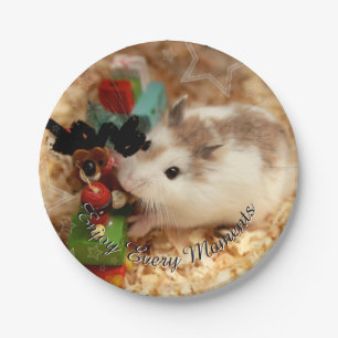 Hammyville - Cute Hamster Paper Plates