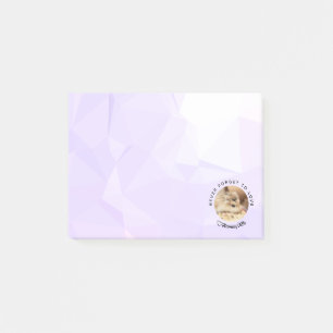 HammyVille - Cute Hamster with Motivational Quote Post-it Notes