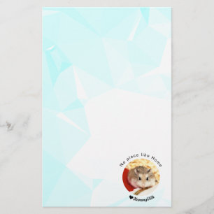 Hammyville - Cute Hamster with Motivational Quote Stationery