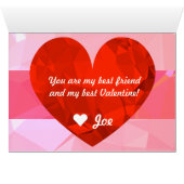 HammyVille - Cute Robo Hamster Valentine (Inside Horizontal (Bottom))