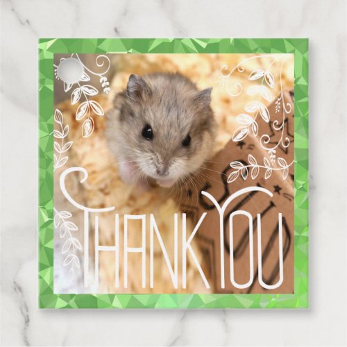 Hammyville _ Hamster Thank You Favor Tags
