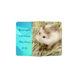 Hammyville - Inspirational Cute Hamster Passport Holder