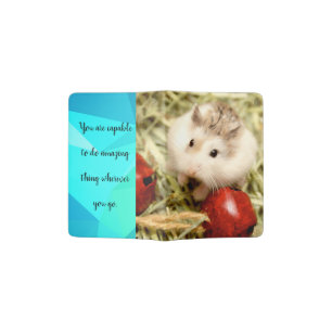 Hammyville - Inspirational Cute Hamster Passport Holder