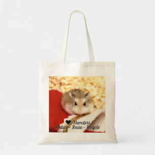 Hammyville - Love Hamster Reduce Reuse Recycle Tote Bag