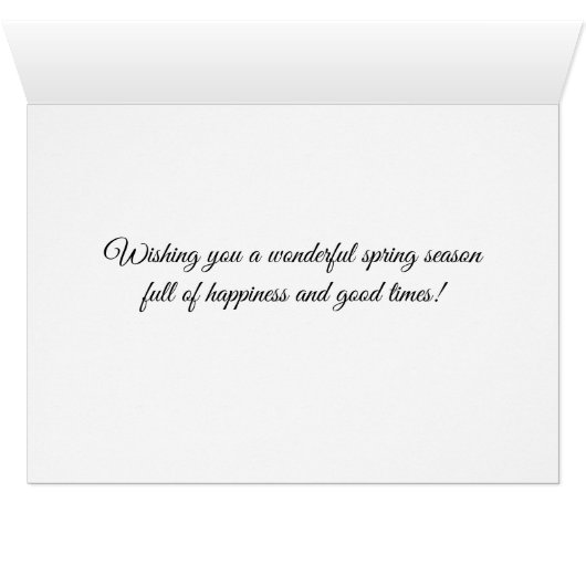 Hammyville - Spring Flower Hamster (Inside Horizontal (Bottom))