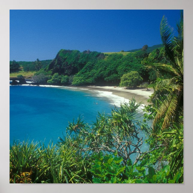 Hamoa Beach Hana Maui Poster (Front)