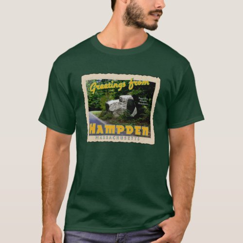 Hampden MA Mens T_shirt