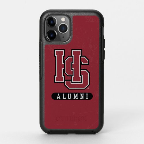 Hampden_Sydney Alumni Distressed OtterBox Symmetry iPhone 11 Pro Case