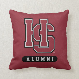 Hampden-Sydney Alumni Distressed Throw Pillow