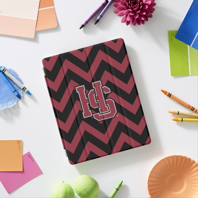 Hampden-Sydney Chevron iPad Smart Cover (In Situ)