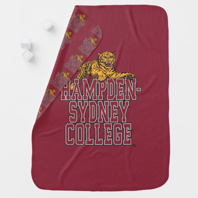 Hampden-Sydney College Baby Blanket (In Situ)