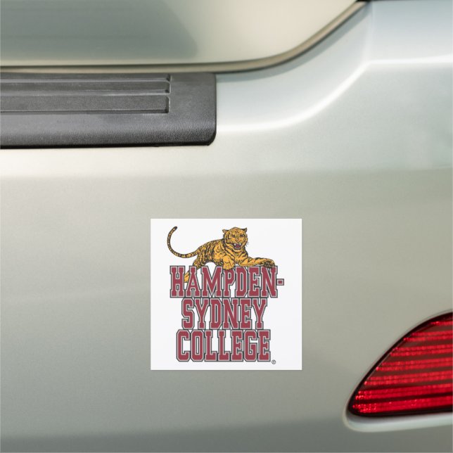 Hampden-Sydney College Car Magnet (In Situ)