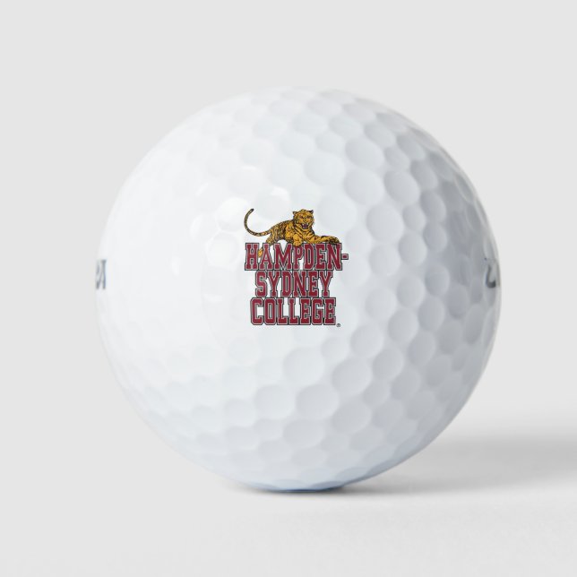 Hampden-Sydney College Golf Balls (Front)