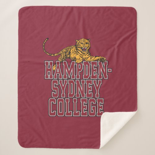 Hampden_Sydney College Sherpa Blanket