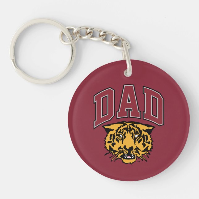 Hampden-Sydney Dad Keychain (Front)