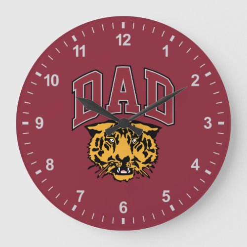 Hampden_Sydney Dad Large Clock