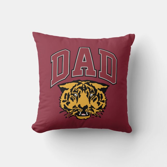 Hampden-Sydney Dad Throw Pillow (Front)