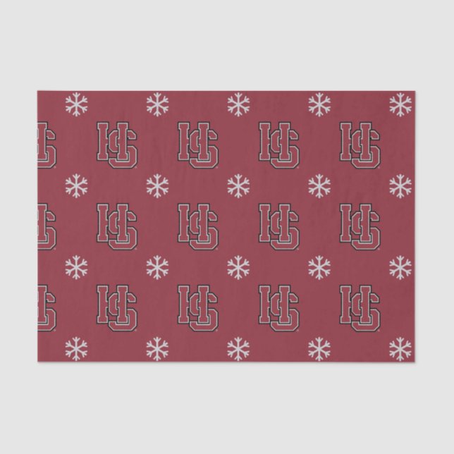 Hampden-Sydney Holiday Tissue Paper (Front)
