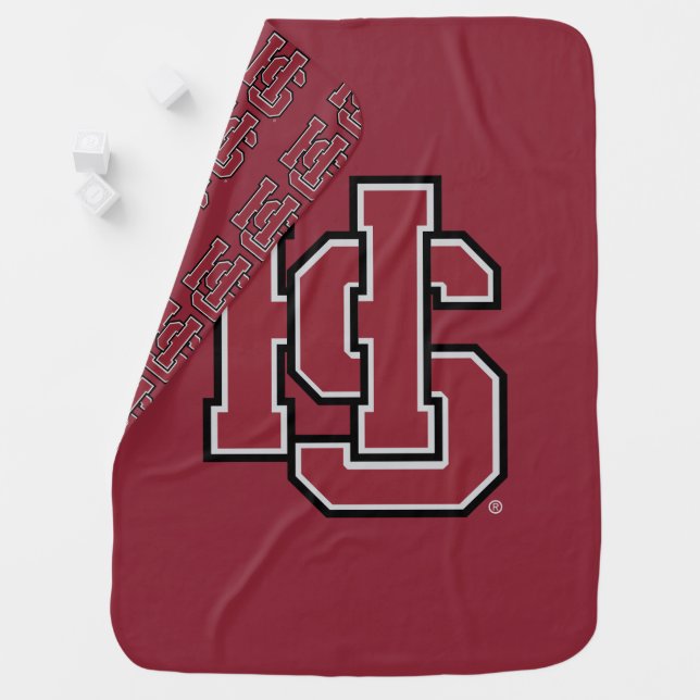 Hampden-Sydney HS Baby Blanket (In Situ)
