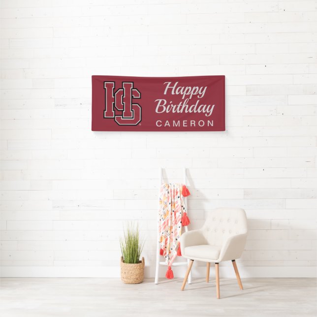 Hampden-Sydney HS Birthday Banner (Insitu)