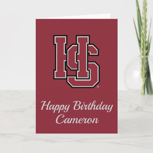 Hampden-Sydney HS Birthday Card (Front)