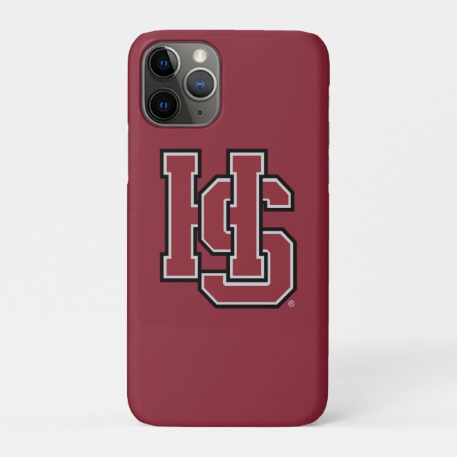 Hampden-Sydney HS Case-Mate iPhone Case (Back)